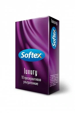 Презервативы Softex luxury ультратонкие № 10 шт — купить в секс-шопе LoveDoctor