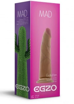 Реалистичный фаллоимитатор Egzo Cactus телесный 17,5 см — купить в секс-шопе LoveDoctor