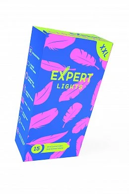 Презервативы Expert Lights XXL тонкие увеличенные №15 — фото 2
