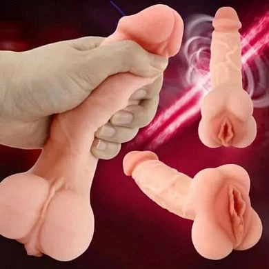 Мастурбатор вагина три в одном 18 см — купить в секс-шопе LoveDoctor