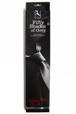 Фиксация в виде галстука Christian Grey’s Silver Tie серебристый — купить в секс-шопе LoveDoctor