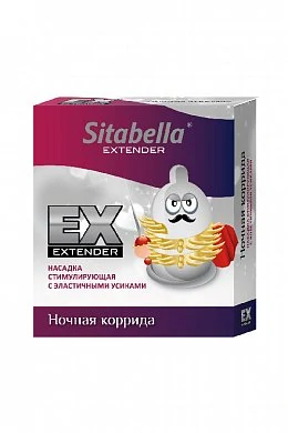 Насадка стимулирующая Sitabella Extender Ночная коррида 1 шт — фото 2