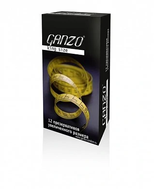 Презервативы Ganzo King Size Увеличенного размера № 12 — купить в секс-шопе LoveDoctor