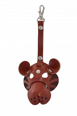 Сувенир Sitabella маска Тигр -брелок коричневый — фото 3