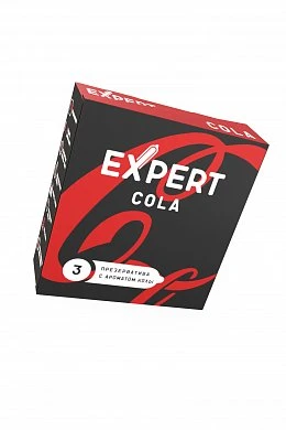 Презервативы Expert Cola аромат Колы №3 — фото 2