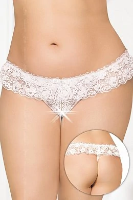 Трусики женские белые XL/XXXL — купить в секс-шопе LoveDoctor