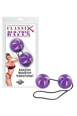 Вагинальные шарики Classix фиолетовые — купить в секс-шопе LoveDoctor
