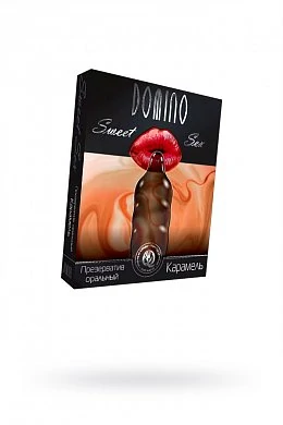 Презервативы для орального секса со вкусом карамели Domino 3 шт — купить в секс-шопе LoveDoctor