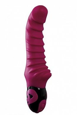 Вибратор Semirealistic бордовый - усовершенствованная версия популярной интим-игрушки,