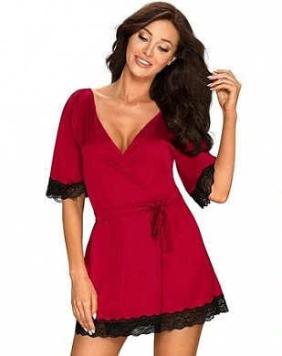 пеньюар Sensuelia, цвет красный