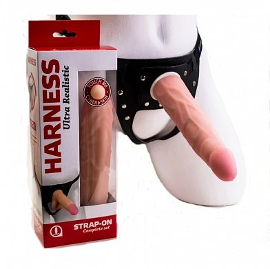 Страпон Harness на трусиках 17 см — купить в секс-шопе LoveDoctor