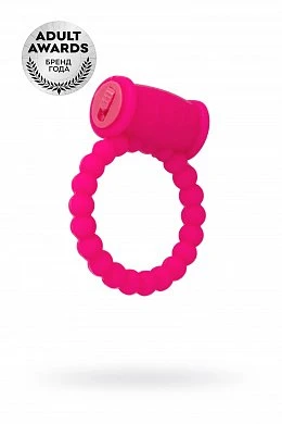 Виброкольцо силиконовое A-toys розовое — купить в секс-шопе LoveDoctor