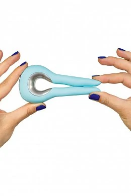 Инновационный вибратор Fun Toys Gvibe Mini мятный 10,5 см — фото 3