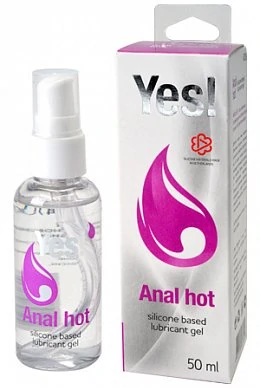 Гель смазка силиконовый Yes Anal hot 50 мл — купить в секс-шопе LoveDoctor
