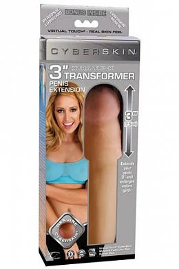 Насадка-удлиннитель Transformer Penis Extension 3" телесная — купить в секс-шопе LoveDoctor