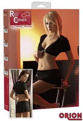 Топ и юбка черные L — купить в секс-шопе LoveDoctor