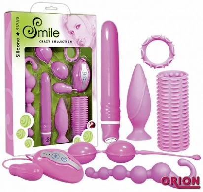 Набор 7 предметов Smile Crazy Collection — купить в секс-шопе LoveDoctor