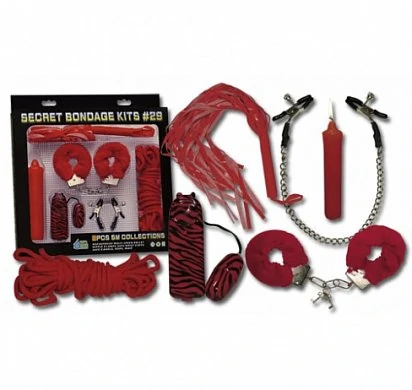 BDSM Набор для подневолья Secret Bondage Kits — купить в секс-шопе LoveDoctor
