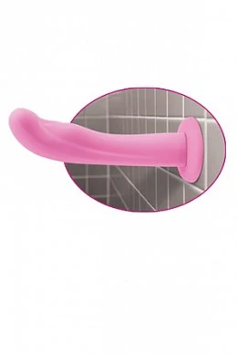 Водонепроницаемый стимулятор на присоске возможно использовать с трусиками получиться страпон (3)