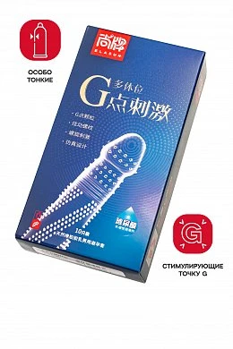 Презервативы Elasun G-spot stimulation №10 — купить в секс-шопе LoveDoctor