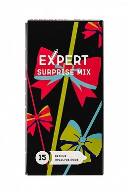 Презервативы Expert Surprise Mix секретный микс №15 — фото 7