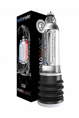 Гидронасос для увеличения члена Bathmate Hydromax X30 Crystal 30 см — фото 8