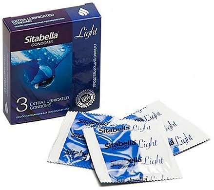 Презервативы Sitabella Light с продлевающим эффектом особо увлажненные 3 шт — фото 2
