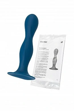 Фаллоимитатор Satisfyer Double Ball-R синий 16,5 см — фото 6