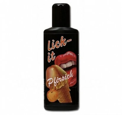 Гель для орального секса персик Lick It 100 мл — купить в секс-шопе LoveDoctor