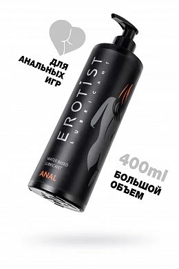 Лубрикант на водной основе Erotist Anal 400 мл — купить в секс-шопе LoveDoctor
