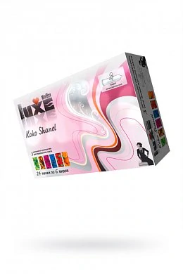 Презервативы Luxe Mini Box Коко шанель 18 см №3 24 шт — купить в секс-шопе LoveDoctor