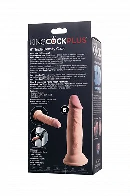 Фаллоимитатор Pipedream King Cock телесный 18,4 см — фото 9