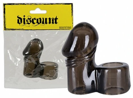 Насадка Penis Ornament smoke — купить в секс-шопе LoveDoctor