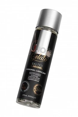 Съедобный лубрикант JO Gelato Salted Caramel карамель 120 мл — купить в секс-шопе LoveDoctor