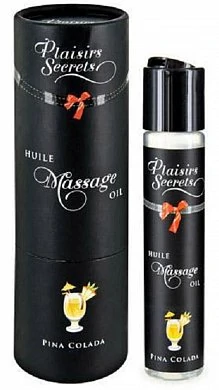 Массажное масло Huile Massage Oil с ароматом пина колады 59 мл — купить в секс-шопе LoveDoctor