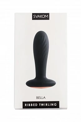 Анальная втулка Svakom Bella чёрный — фото 8