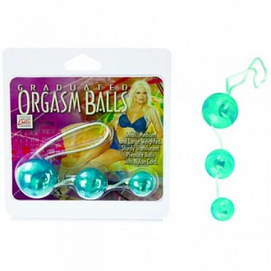 Вагинальные шарики голубые 3 шт — купить в секс-шопе LoveDoctor