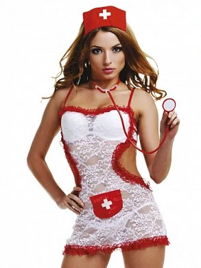 платье медсестра