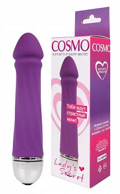 Вибромассажер Cosmo фиолетовый 13 см — купить в секс-шопе LoveDoctor