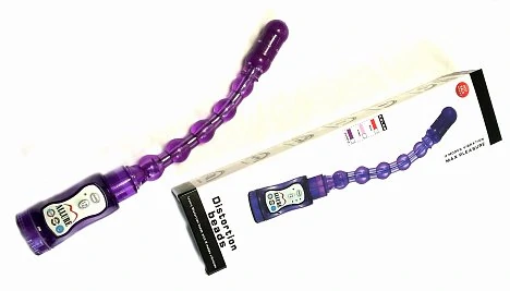 Анальный вибратор Distortion beads Allure 27 см — купить в секс-шопе LoveDoctor