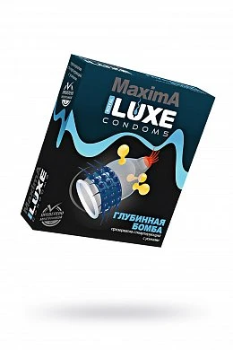 Презерватив Luxe Глубинная Бомба 1 шт — купить в секс-шопе LoveDoctor