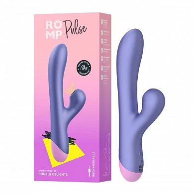 Вибратор Romp Pulse с клиторальным стимулятором 22 см — купить в секс-шопе LoveDoctor