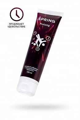 Гель-лубрикант Spring ProLong продлевающий 100 мл — купить в секс-шопе LoveDoctor