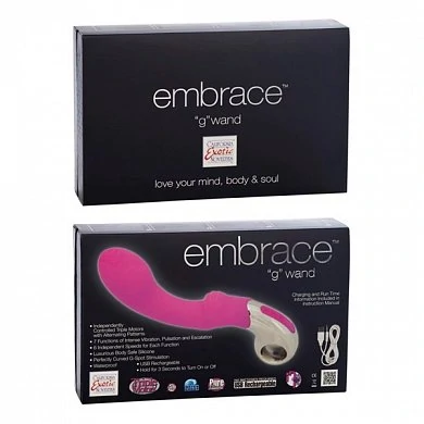 Вибратор Embrace G-wand - Pink розовый — фото 3