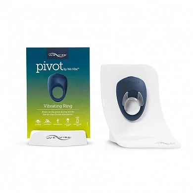 Кольцо эрекционное WE-VIBE Pivot синее — фото 5
