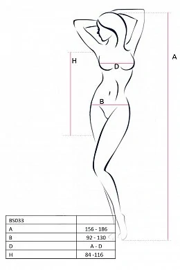 Платье-сетка Passion Erotic line черное OS — фото 3