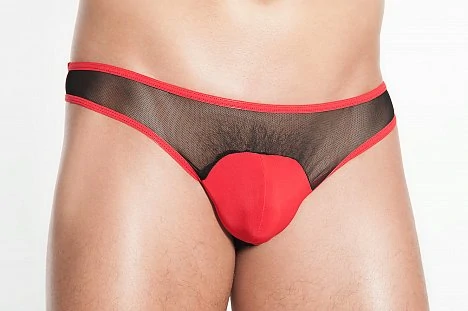 Трусы мужские Me Seduce Jerome черно-красные L/XL — купить в секс-шопе LoveDoctor
