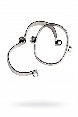 Наручники Toyfa Metal серебристые 8 см — купить в секс-шопе LoveDoctor