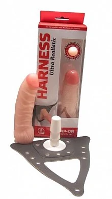 Страпон Harness на трусиках 16,5 см — купить в секс-шопе LoveDoctor