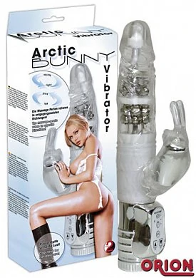 Вибратор с вращающейся головкой Arctic Bunny — купить в секс-шопе LoveDoctor